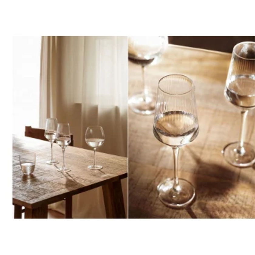 Lot de 4 Verres à Vin Cristal 40cl Katlin