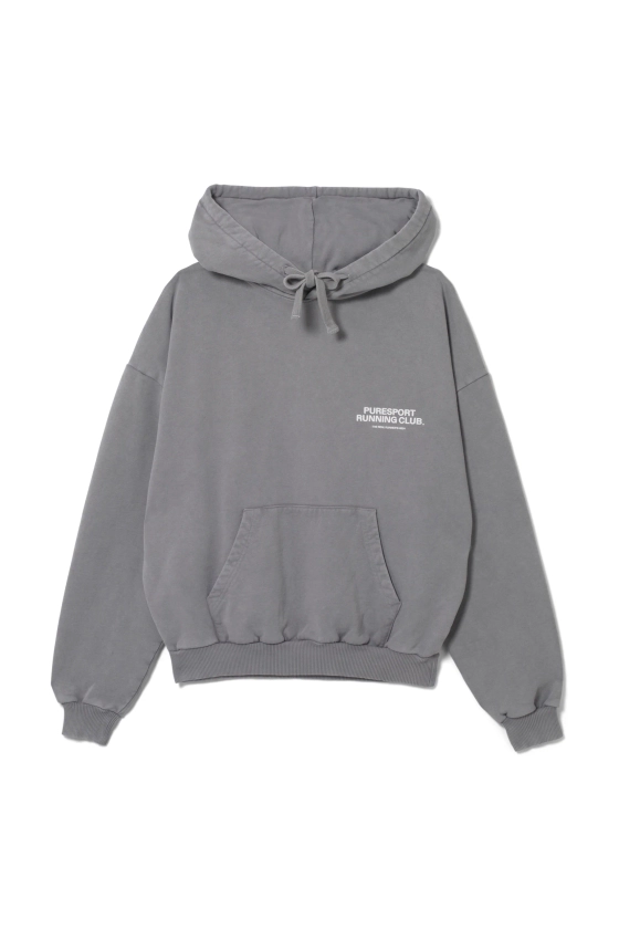 Running Club Hoodie - Overdyed Stone