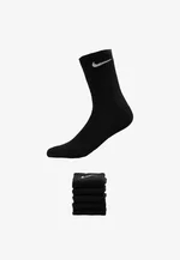 Nike Performance EVERYDAY CUSH CREW 6 PACK - Calze sportive - black/white/nero - Zalando.it