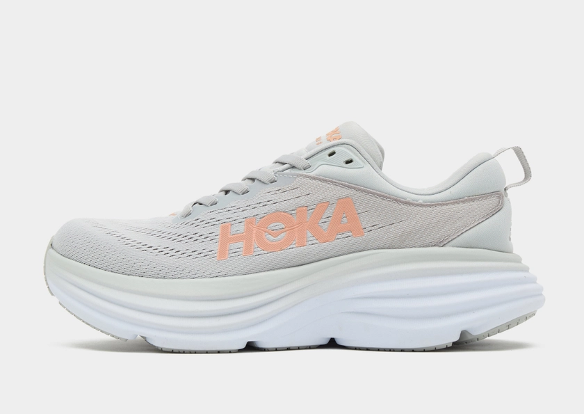 Grey HOKA Bondi 8 Women's | JD Sports UK 