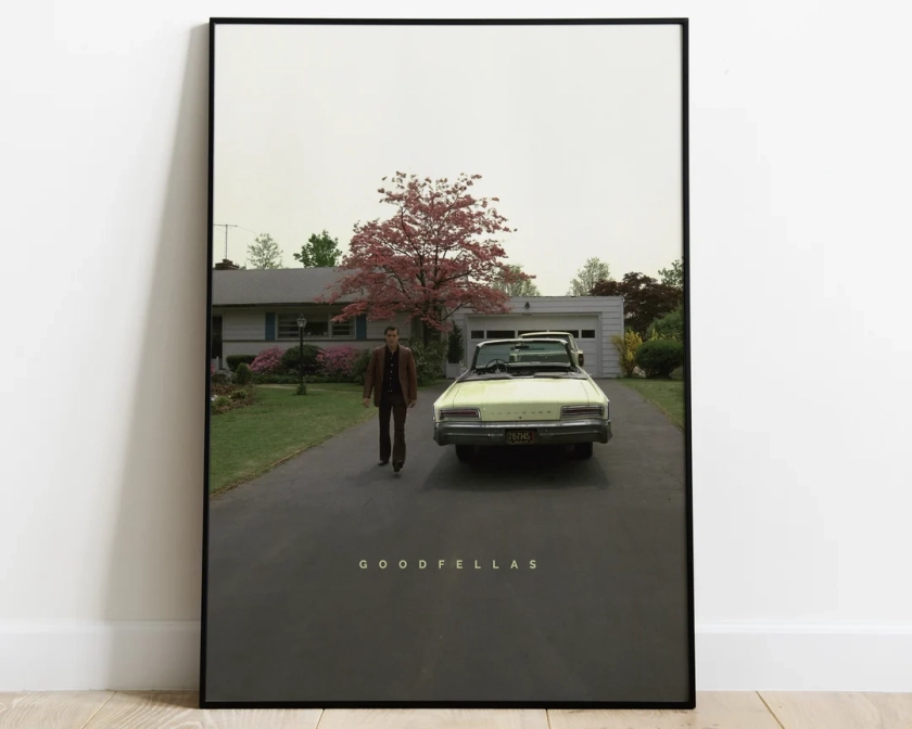 Affiche du film Goodfellas en téléchargement numérique, impression film minimaliste Goodfellas, art mural film, art mural imprimable, impression de film, idée cadeau - Etsy France