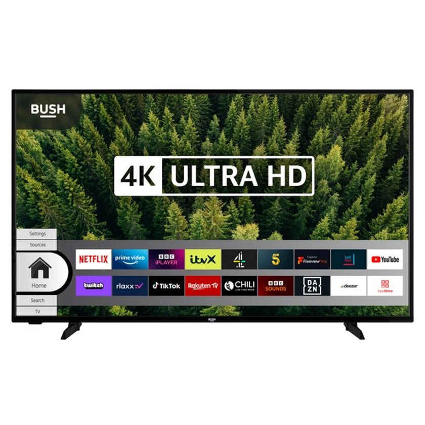 Buy Bush 43 Inch Smart 4K UHD HDR LED Freeview TV | Televisions | Argos
