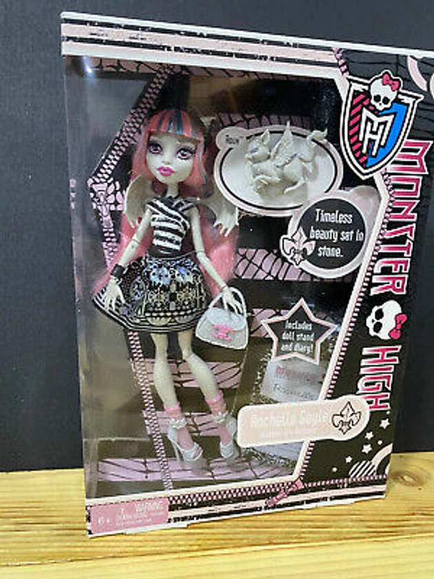 Monster High Doll Rochelle Goyle First Wave X3650 MIB Complete