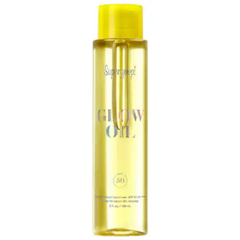 Glow Oil SPF 50 Dry Body Oil Sunscreen - Supergoop! | Sephora