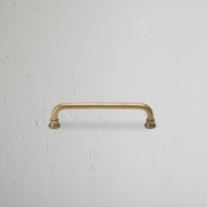 Sycamore Furniture Handle 128mm - Antique Brass