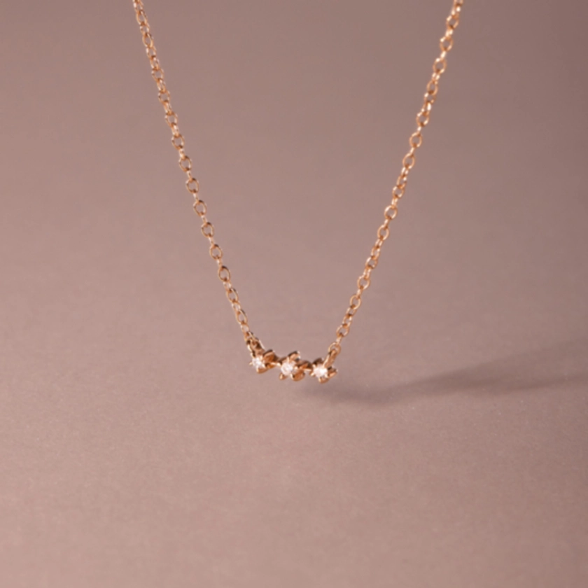 Diamond Snippet Necklace