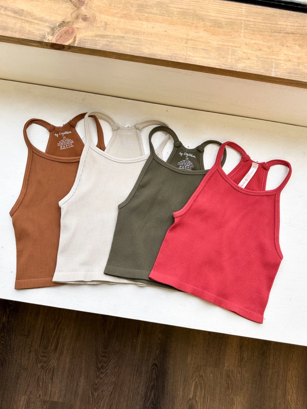 Knock Out Seamless Halter Top