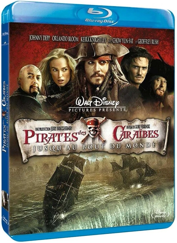 Pirates des Caraïbes : Jusqu'au Bout du Monde [Blu-Ray]