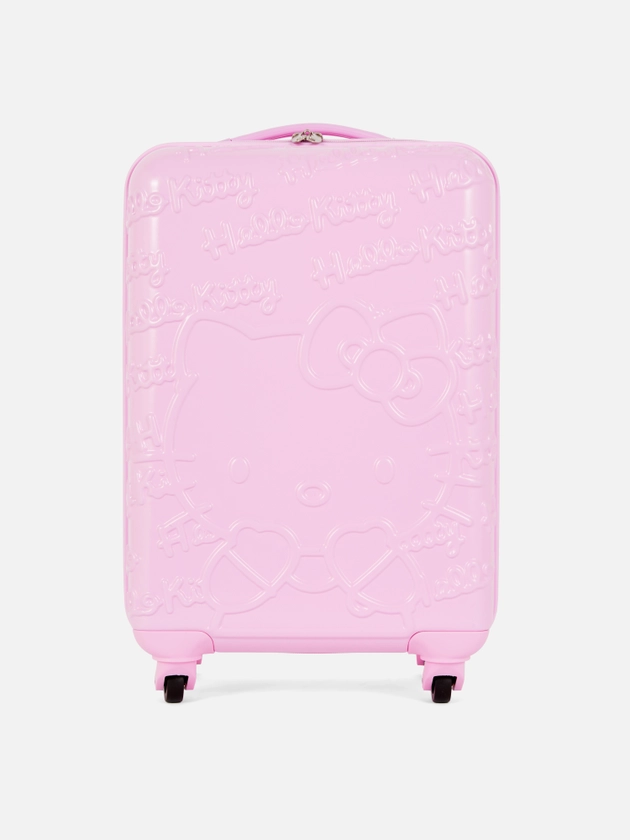 Hello Kitty 4-Wheel Hard Shell Suitcase