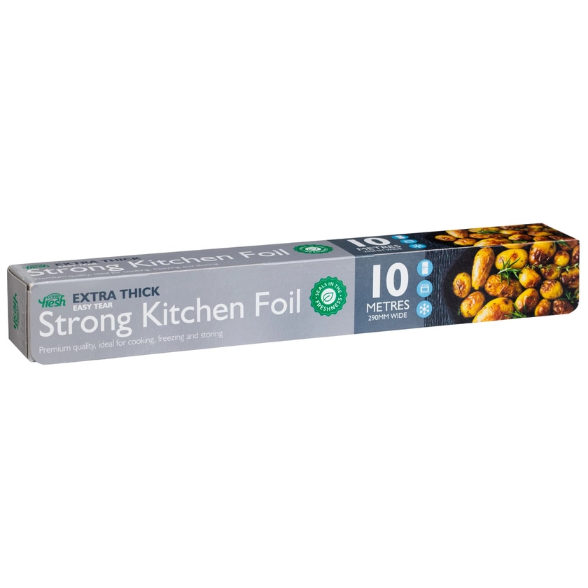 Food Fresh Strong Kitchen Foil 10m