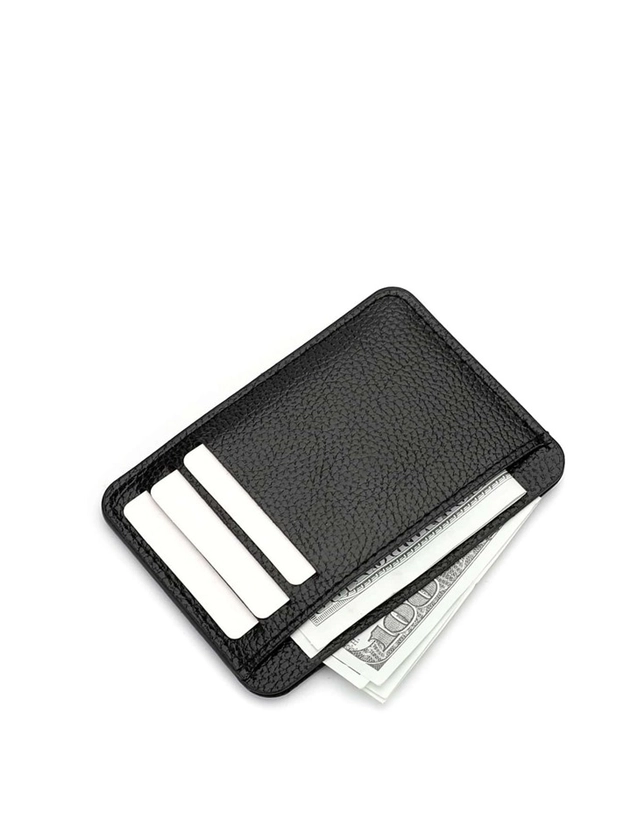 9 Card Slots Ultra-Thin Zipper Credit Card Holder Men's Wallet Slim Simplicity Coin Purse Wallet Cardholder Bag, Gift For Father Lightweight Portable,Credit Card,ID Card White-Collar Workers,For Male Holiday,For Anniversary,For Birthday Gift Christmas Gift,Christmas Accessories,Thanksgiving Gift ID Card Holder | SHEIN USA