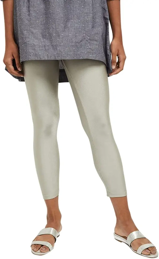 Buy Max Women's Regular Fit Silver Leggings L at Amazon.in