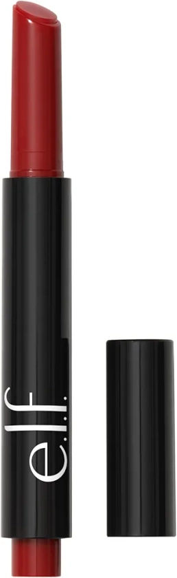 e.l.f. Pout Clout Lip Plumping Pen, Nourishing Lip Balm For Sheer Color & Shine, Plumps & Moisturizes, Vegan & Cruelty-Free, Red My Mind