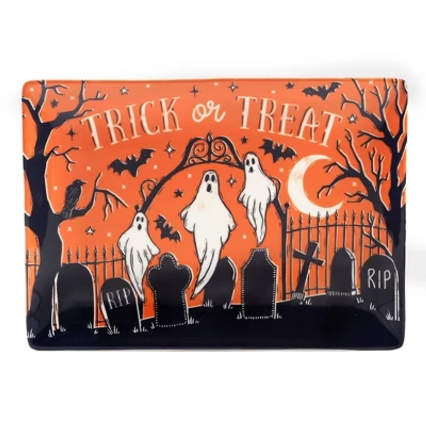 Certified International Hocus Pocus Rectangular Serving Platter