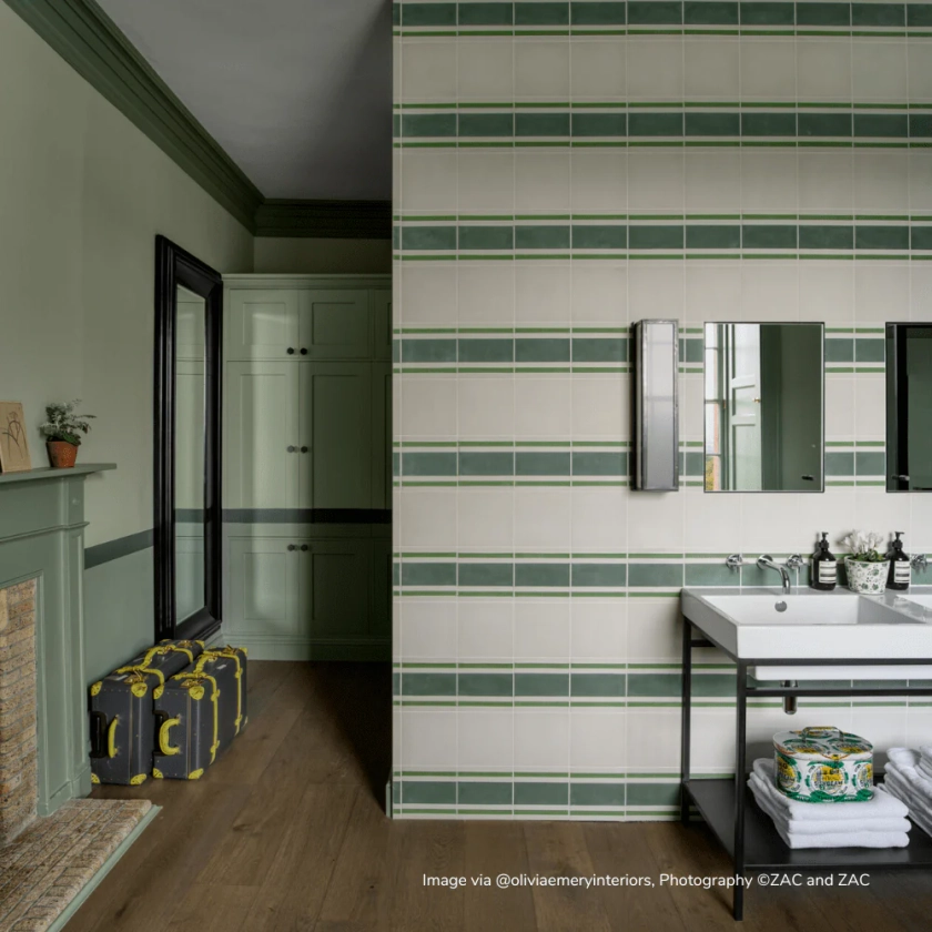 Green Pesadilla Tile