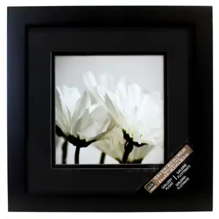 Buy in Bulk - Black Square Gallery Wall Frame with Black Double Mat by Studio Décor® | Michaels