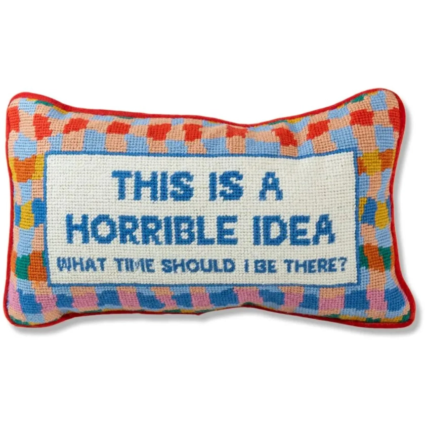 This Is Horrible Idea Pillow | Default Title