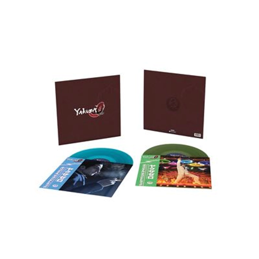 Yakuza 0 Edition Deluxe Vinyle Vert et Bleu Transparent