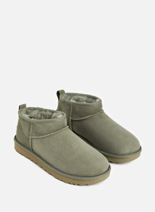 Bottines Classic ultra mini | Vert