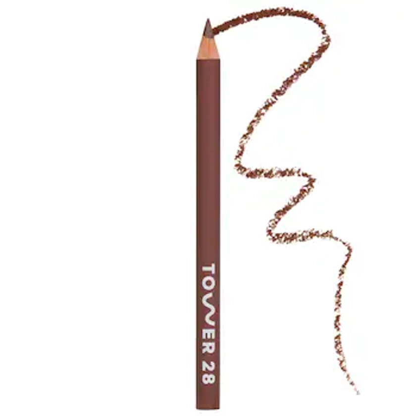 OneLiner Lip Liner + Eyeliner + Cheek Pencil - Tower 28 Beauty | Sephora