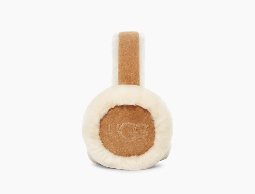 UGG W Sheepskin Embroidery Earmuff