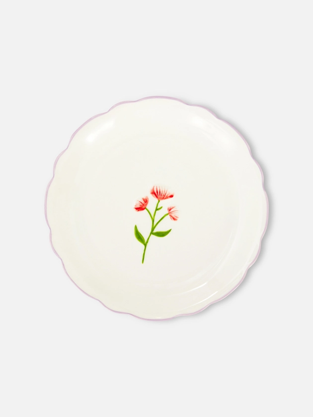 Minimalist Flower Side Plate
