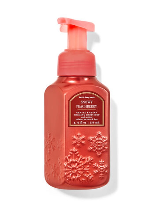 Snowy Peach Berry Gentle & Clean Foaming Hand Soap
