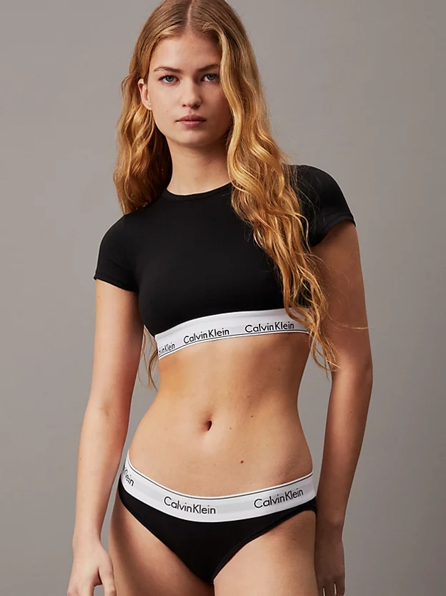T-shirt Bralette - Modern Cotton Calvin Klein® | 000QF7213EUB1