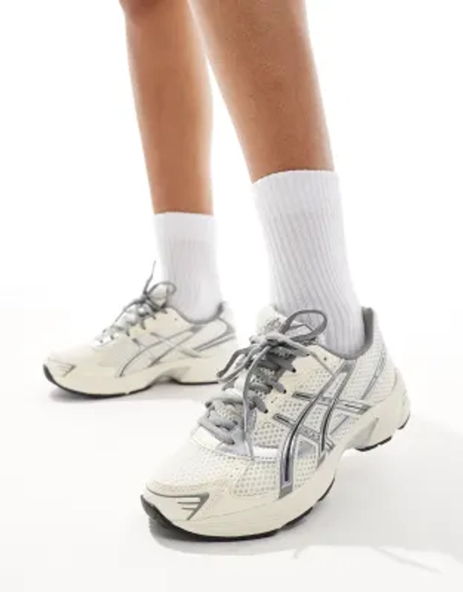 Asics - Gel-1130 - Baskets - Crème, argenté et gris | ASOS