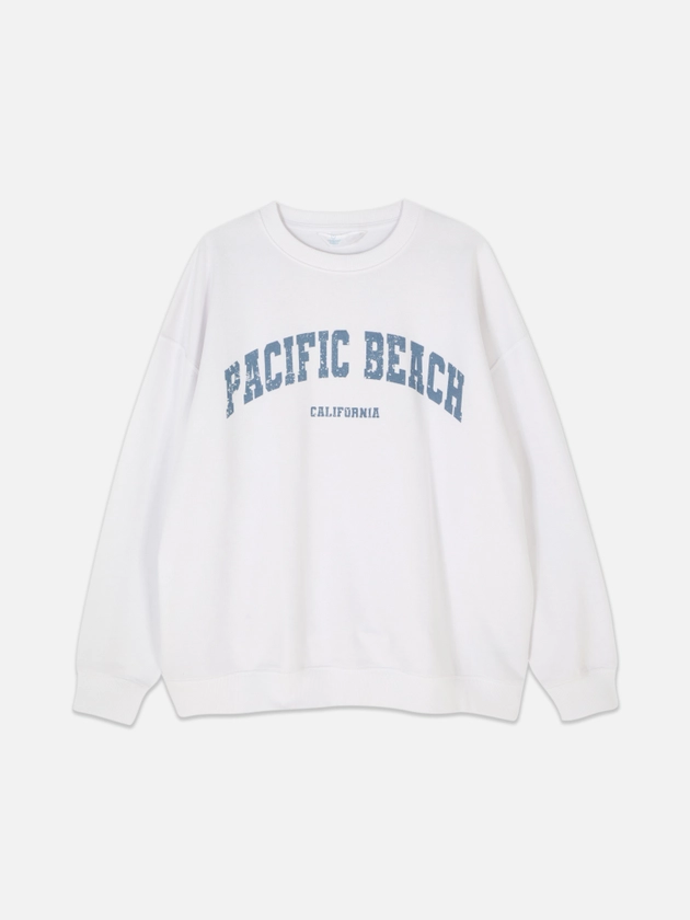 Co-ord California Graphic Sweatshirt