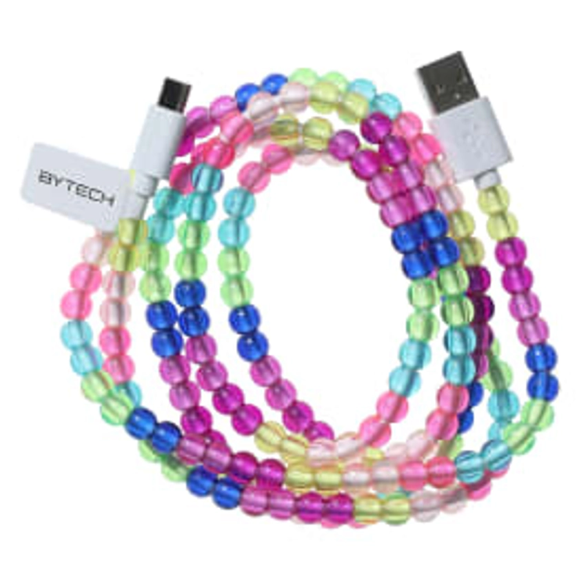 4ft beaded USB Type-C cable