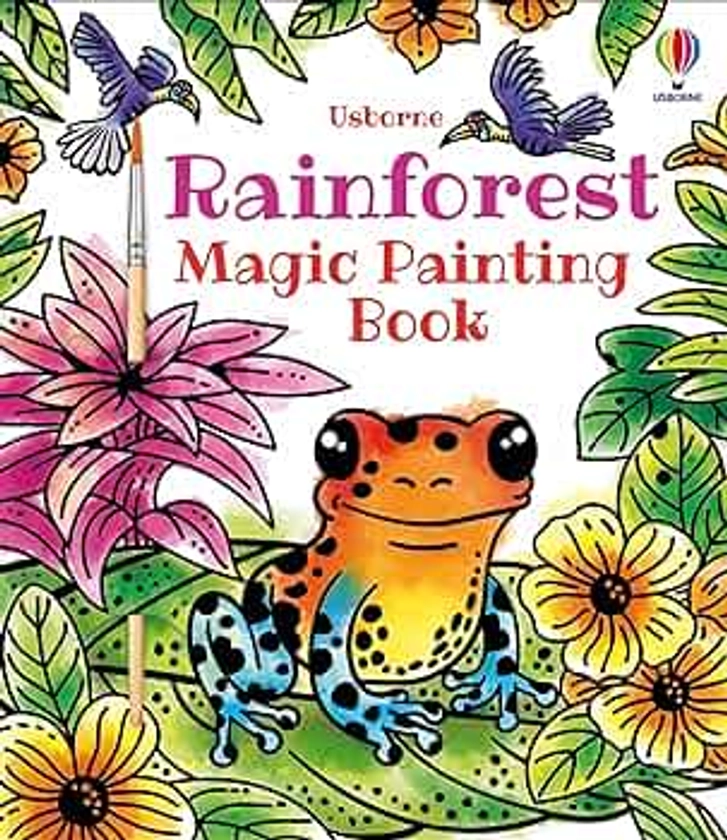 Rainforest Magic Painting Book (Magic Painting Books)