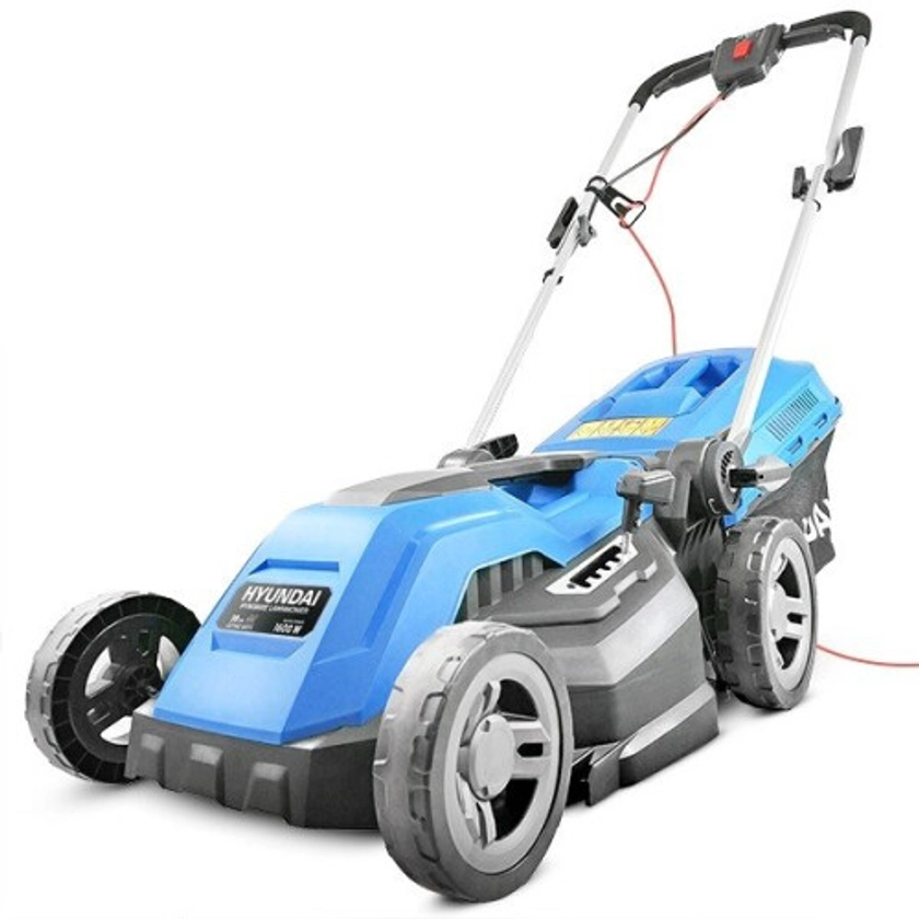 Hyundai HYM3800E Electric 1600W / 230V 38cm Rotary Rear Roller Mulching Lawnmower on OnBuy