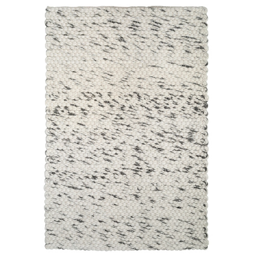 Ruglife Cream Barclay Hand-Woven New Zealand Wool-Blend Rug | Temple & Webster