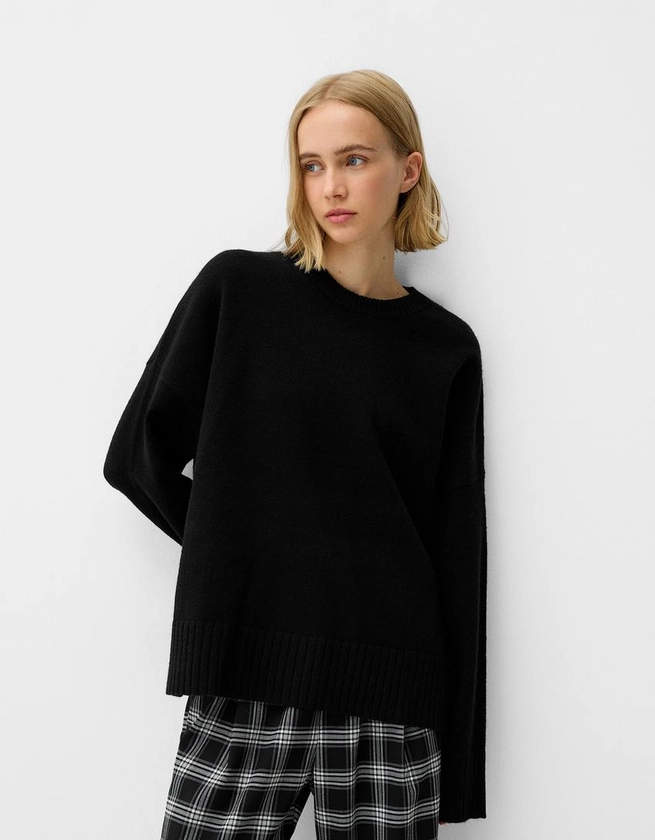 Pull col rond - Tee-shirts - Femme