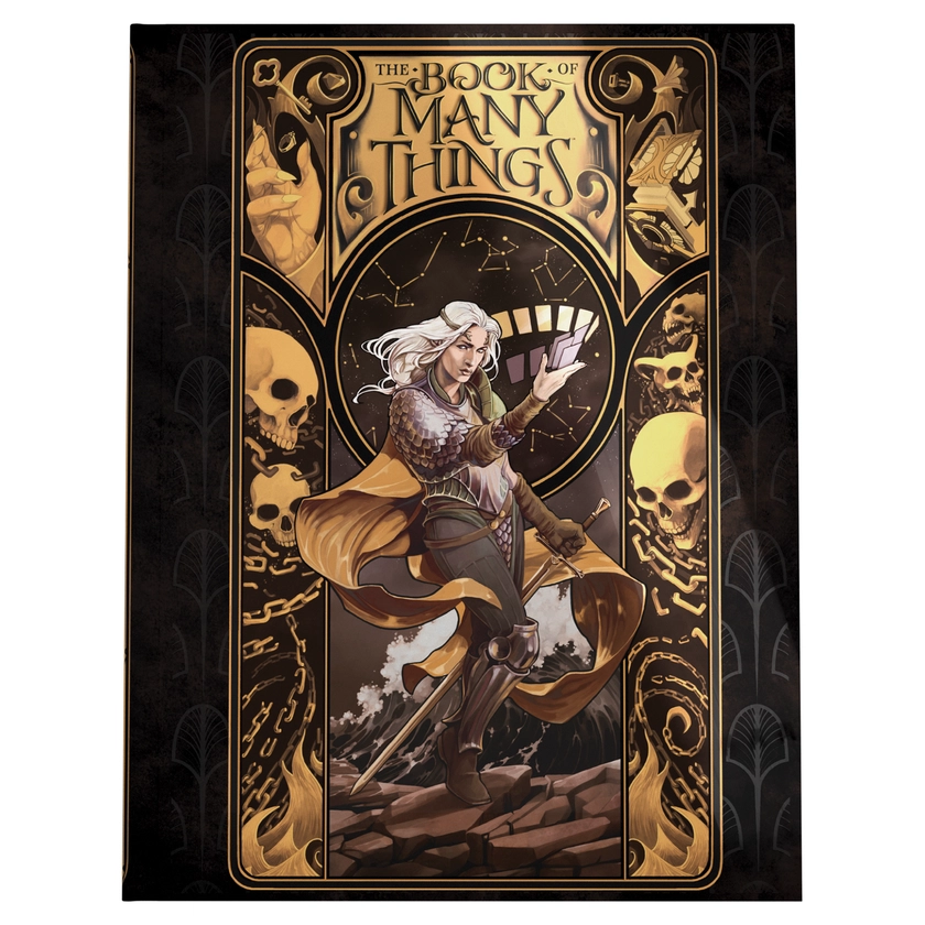 The Deck of Many Things Alternative Cover Book - D&amp;D Dungeons and Dragons - New!