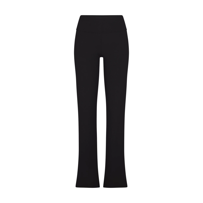 SOFT LOUNGE FOLDOVER PANT | ONYX