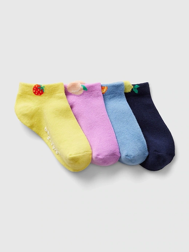 Toddler Fruit Crew Socks (4-Pack)