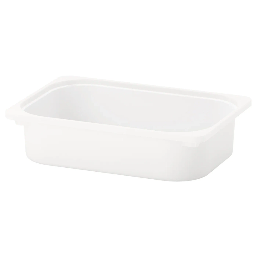 TROFAST storage box, white, 16 ½x11 ¾x4" - IKEA