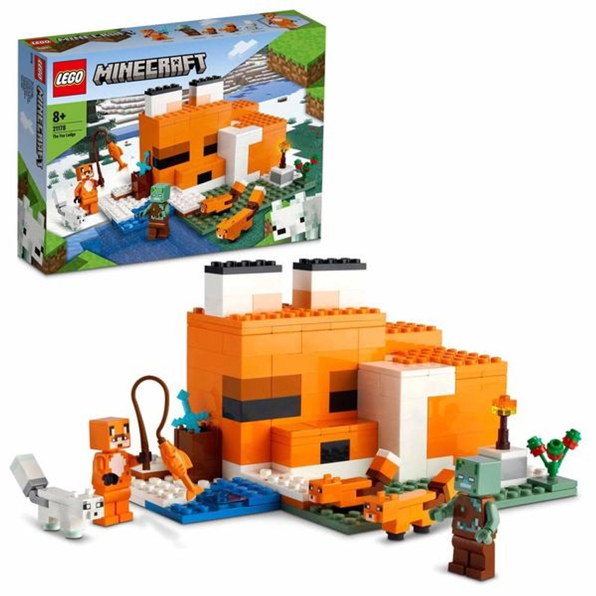 21178 - LEGO® Minecraft - Le refuge renard