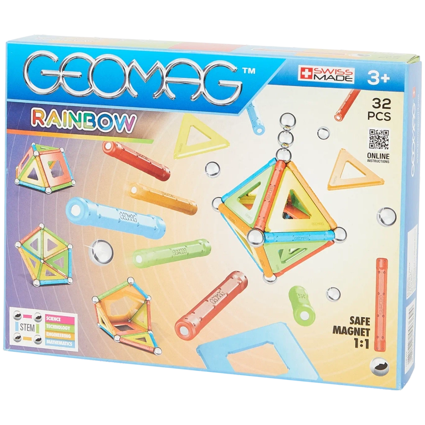 Jeu de construction Geomag Rainbow