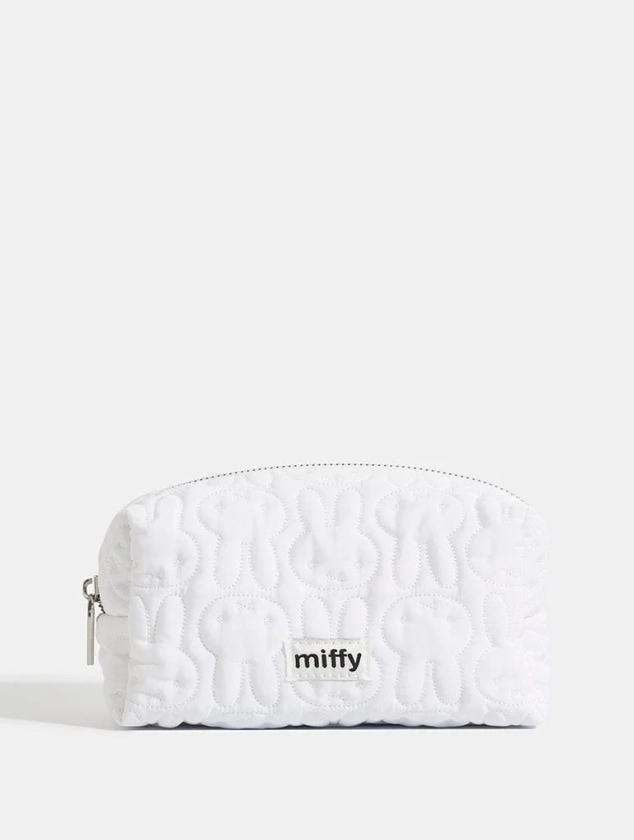Miffy x Skinnydip Quilted Makeup Bag