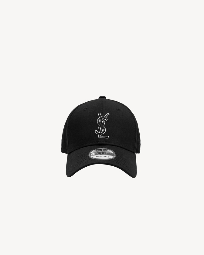 New Era casquette CASSANDRE EN TOILE | Saint Laurent | YSL.com