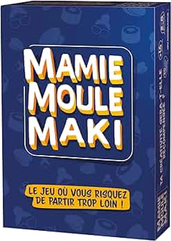 Mamie Moule Maki - Le Jeu de société où Vous risquez de partir trop Loin ! Petit bac revisité idéal pour Les soirées, Anniversaires, Vacances | Fous rires garantis !