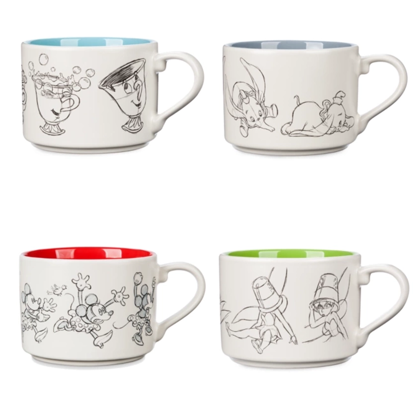 Collection de mugs classiques Disney