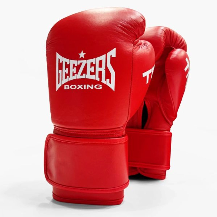 Geezers Leather TRG Training Boxing Gloves