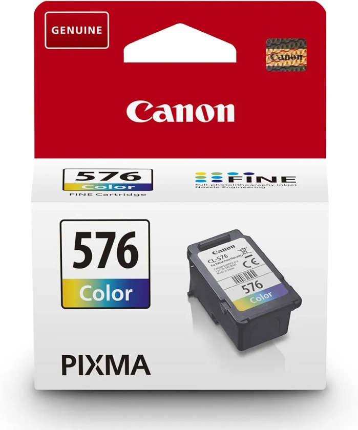 Canon CL-576 cartouche d'encre pour imprimante PIXMA, couleur