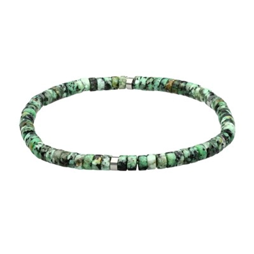 Bracelet Perles Heishi 4 Mm Turquoise Africaine SIXTYSTONES | MATY