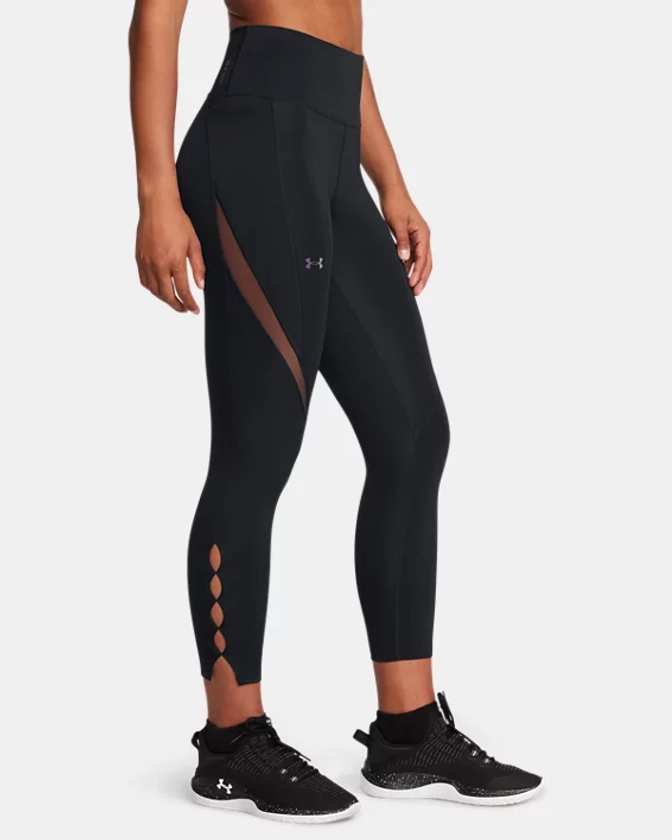 Legging longueur chevilles avec fente UA Vanish Elite pour femme