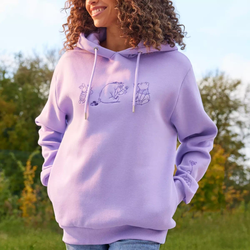 Winnie the Pooh and Friends Lilac Ladies' Hooded Sweatshirt